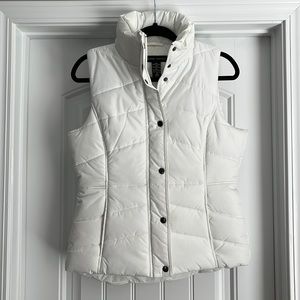 White Puffer Vest